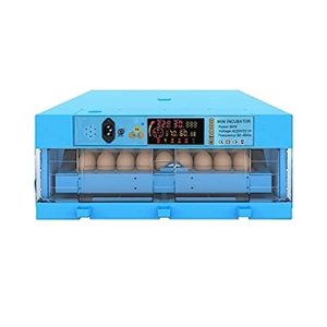 Incubadora 36 huevos celeste