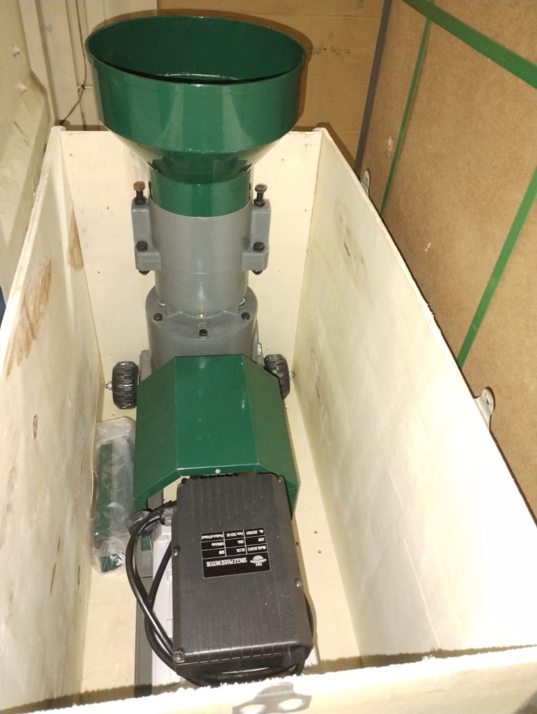 Paletizador EU PROFI 120 con capacidad 80-100 KG/h
